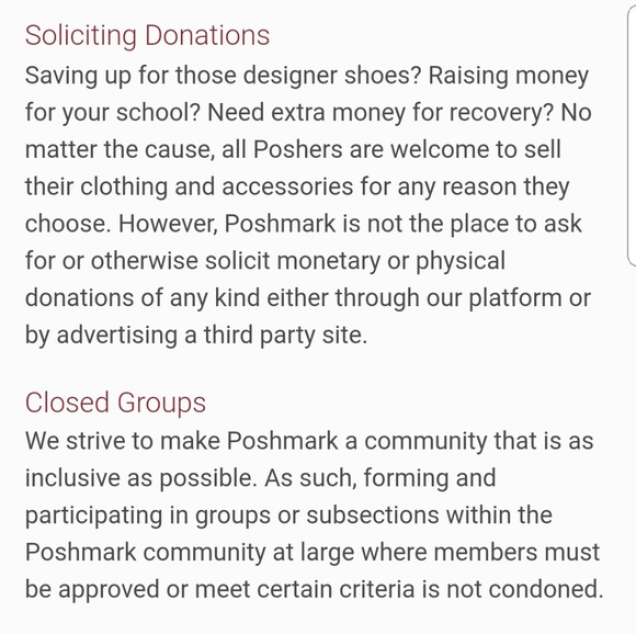 POSHMARK IS NOT FOR.... - Picture 6 of 8